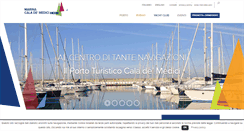 Desktop Screenshot of marinacalademedici.it